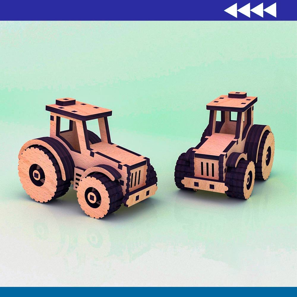 Tractor Decorativo