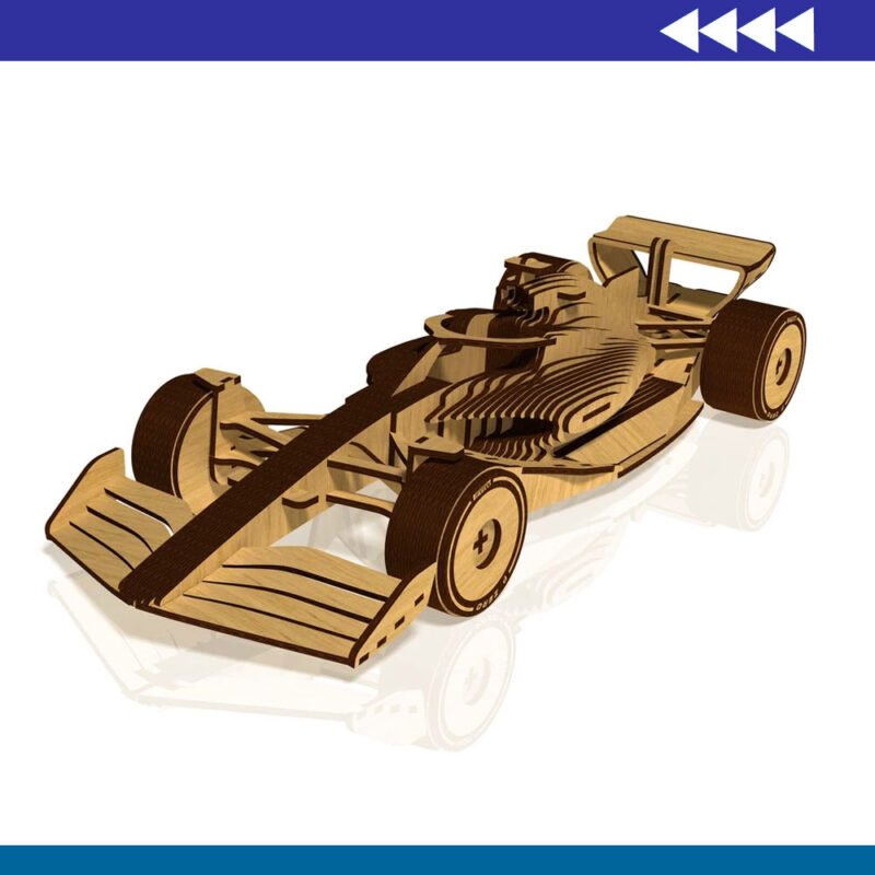 Auto F1 de MDF vector