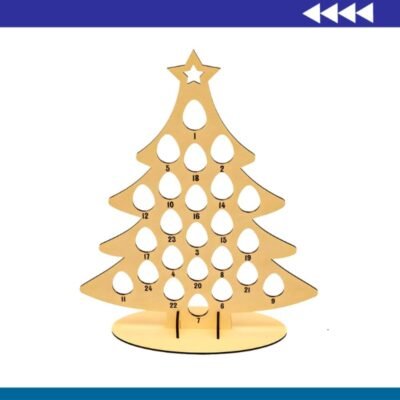 Árbol Navideño con chocolates