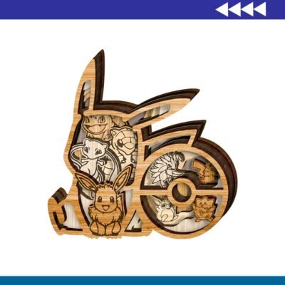 Pieza decorativa Pikachu