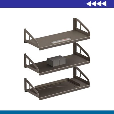 Estante de metal para pared