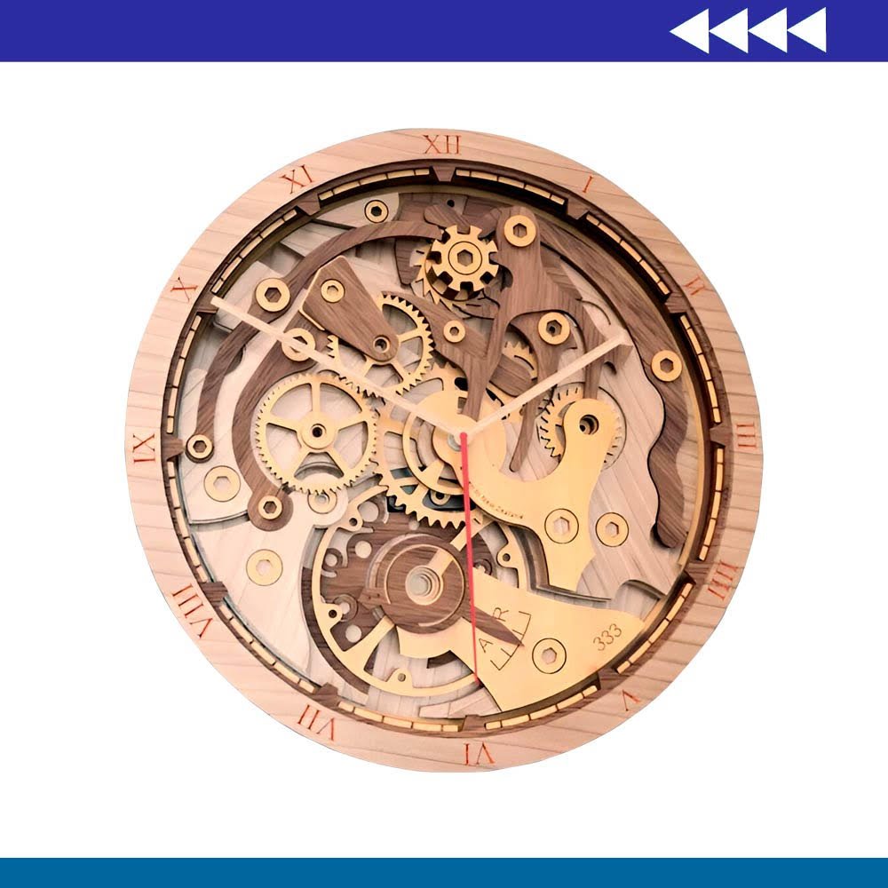 Reloj de Pared - Aplicaciones CNC | Vectores SIDECO