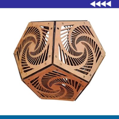 Lámpara Hexagonal