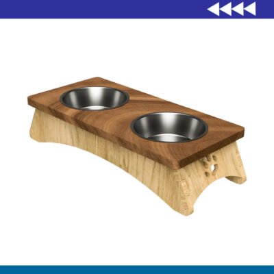 Soporte de cuenco para mascotas pequeñas