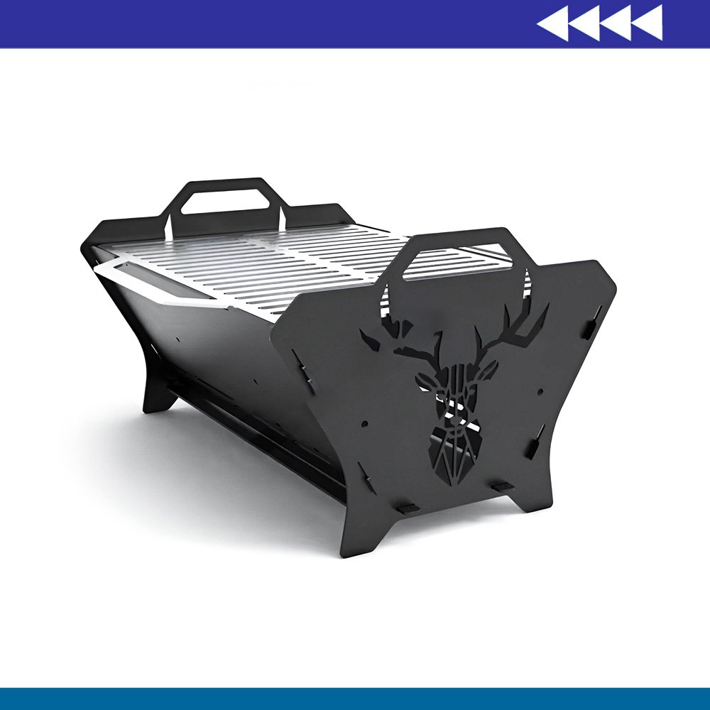 vectores-cnc-fibra-de-corte-laser-para-metal-parrilla-para-exteriores