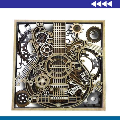 Decoración Guitarra Multicapa