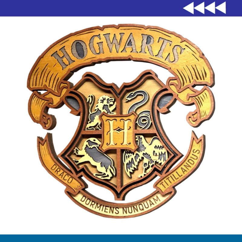 Vectores-cnc-cortadora-laser-co2-escudo-de-howarts-3d