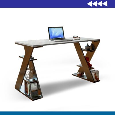 Mesa de Estudio y Librero – Vectores CNC para Router CNC