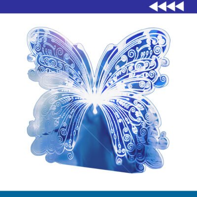 Lámpara de Mariposa