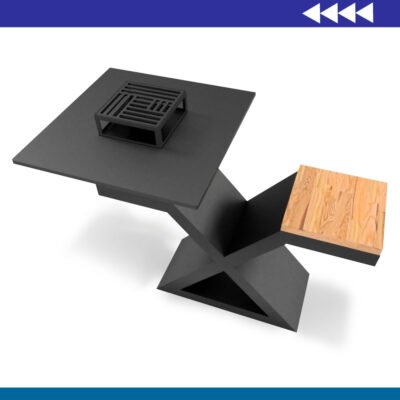 Fogata con Mesa