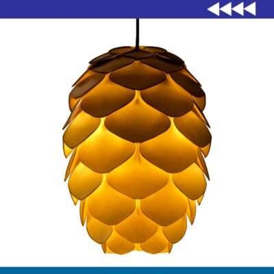 Lámpara Escandinava de Madera