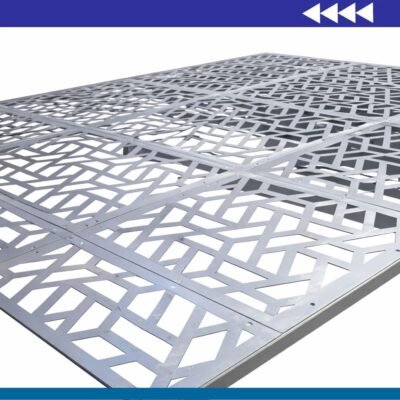 Panel de Rejilla de Metal