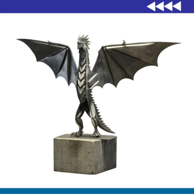 Escultura de Dragón