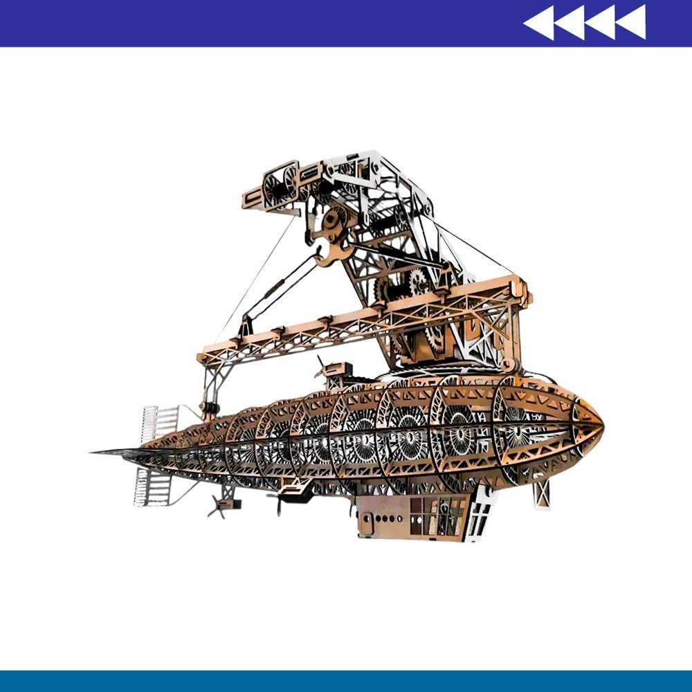 vectores-cnc-dirigible-3d-cortadora-laser-co2